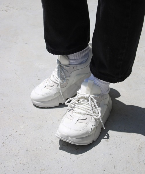 UGG（アグ）の「【UGG】アグ CALLE LACE カレレース 厚底 スニーカー