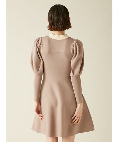 セール】ボウタイリボンニットワンピース（ワンピース）｜LILY BROWN