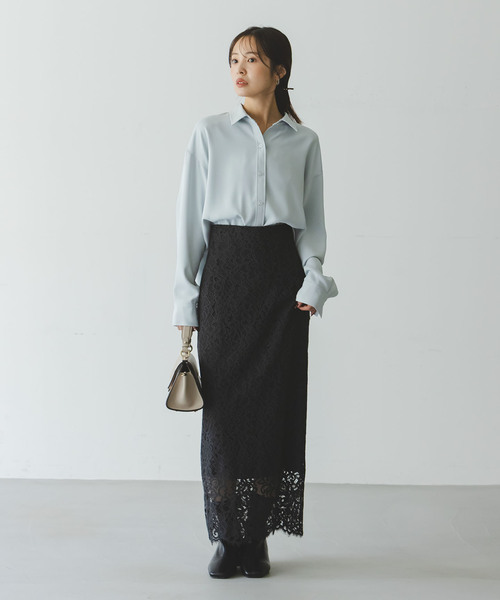 追加》シーズンカラープレーンシャツ14（シャツ/ブラウス）｜NOBLE