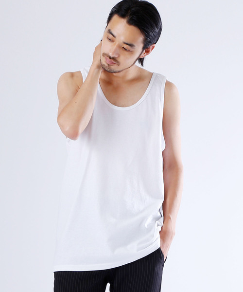 ギルダン ビッグシルエット USAオーバーサイズ ノースリーブ BIG