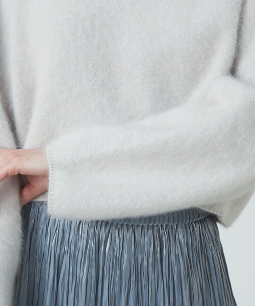 BALLSEY（ボールジィ）の「フラッフィーヤーン ボートネックプル