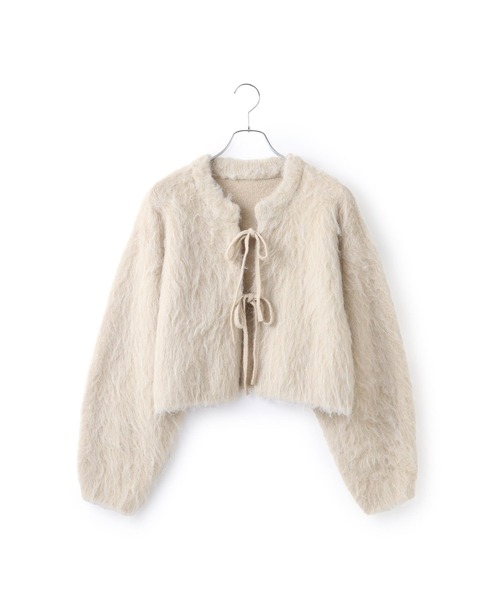 セール】アルパカフラッフィーカーディガン（カーディガン/ボレロ