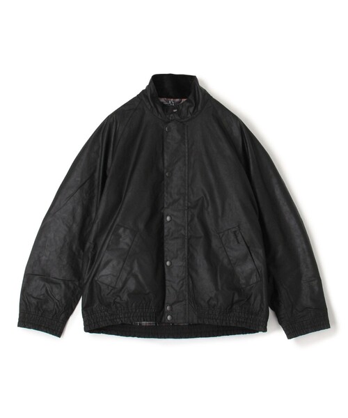 Barbour TRANSPORT コットン スタンドカラー ワックスジャケット
