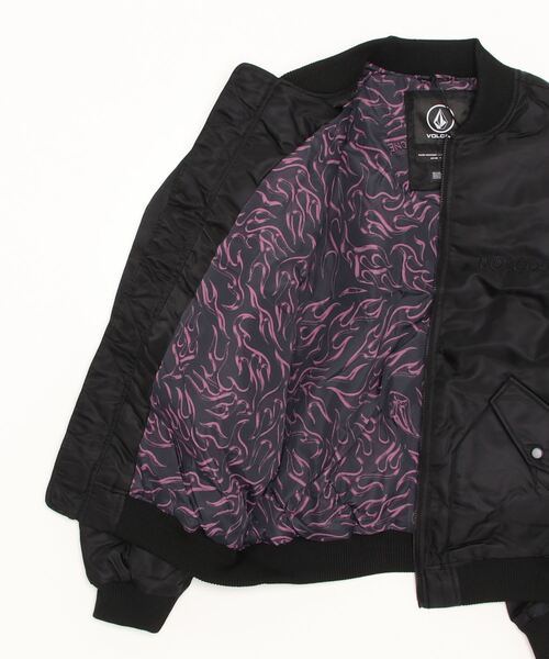 VOLCOM（ボルコム）の「VOLCOM/ボルコム ブランドロゴ刺繍 MA-1