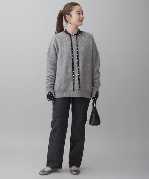 IENA（イエナ）の「fluffyファー プルオーバー（ニット/セーター