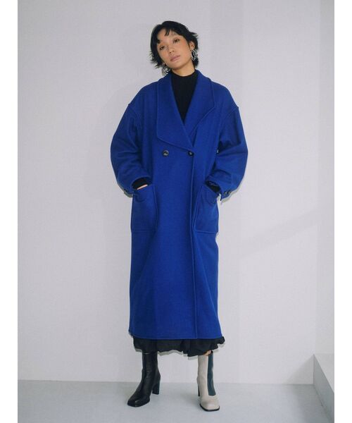UN3D.（アンスリード）の「アシメカラーウールコート（その他アウター
