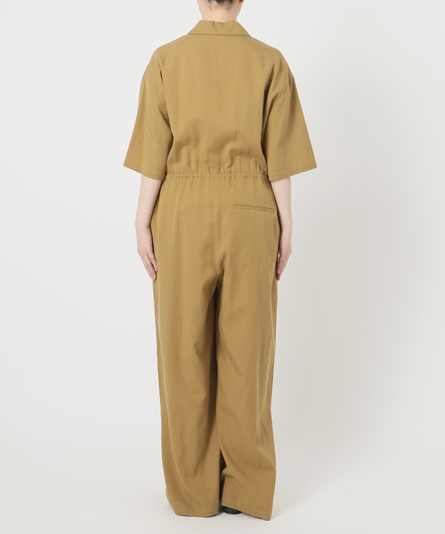 WEB限定/追加》ハーフスリーブオールインワン（つなぎ/オールインワン