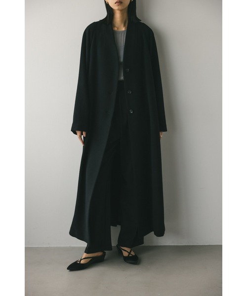 STYLEMIXER（スタイルミキサー）の「ノーカラーウールロングコート