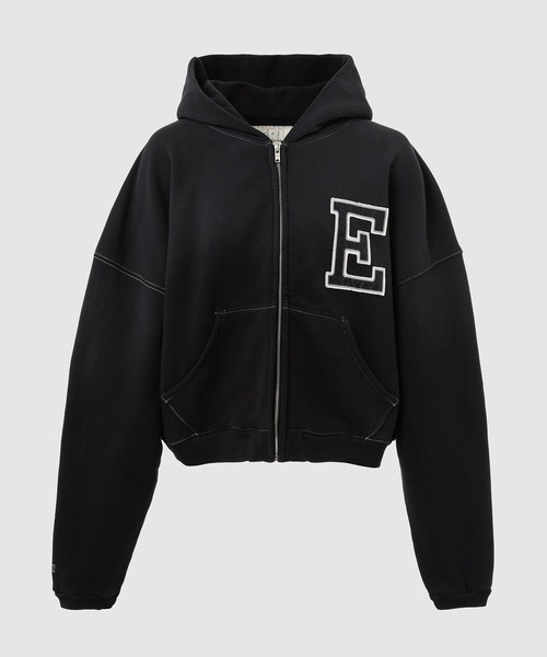 ERL（イーアールエル）の「VARSITY OVERSIZED ZIP-UP HOODIE（パーカー