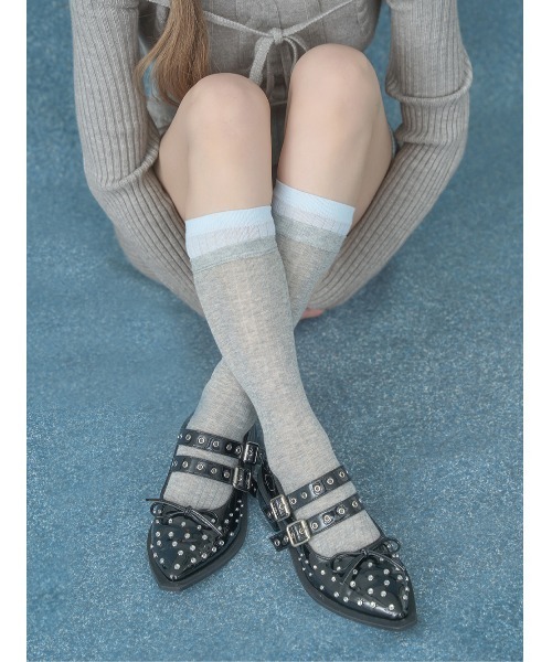 ダブルベルトフラットシューズ（その他シューズ）｜Darich（ダーリッチ