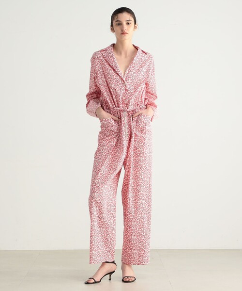 BACCA（バッカ）の「サマーリバティ コットンコンビネゾン（ワンピース