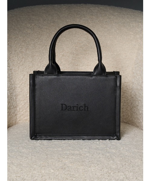 Darich（ダーリッチ）の「ロゴショルダーレザーミニトートバッグ