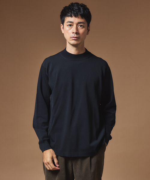 セール】”MULTI FUNCTION” モックネックニット（ニット/セーター