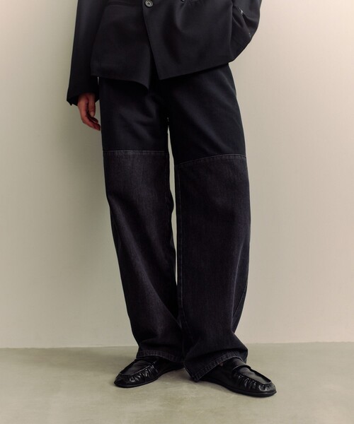 AMOMENTO for ADAM ET ROPE'】別注DRAWSTRING DENIM PANTS（その他