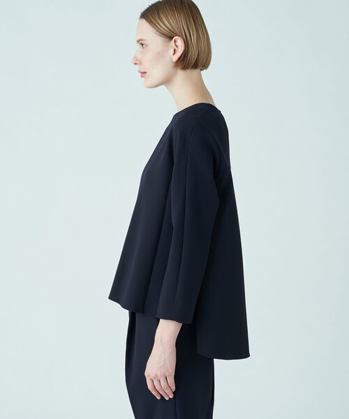 ドライダブルクロス クルーネックプルオーバー（シャツ/ブラウス