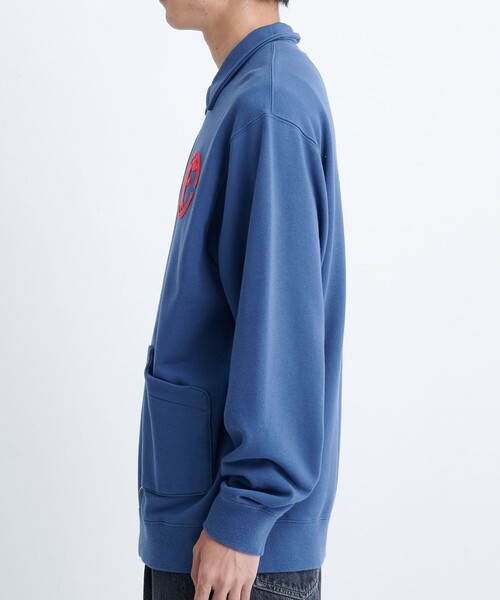 FAF/フェイクアズフラワーズ】Half Zip Sweat Top（スウェット）｜FAF