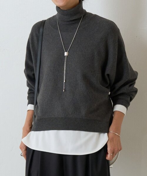 ハイネックドルマンニット（ニット/セーター）｜BEARDSLEY（ビアズリー