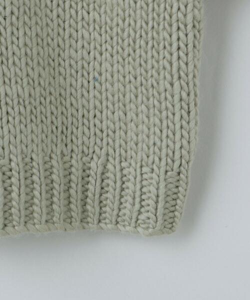 6（ロク）の「＜6(ROKU)＞WOOL ROVING KNIT PULLOVER/ニット（ニット