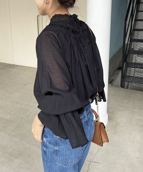 Spick & Span（スピックアンドスパン）の「コットンボイルタックフリル