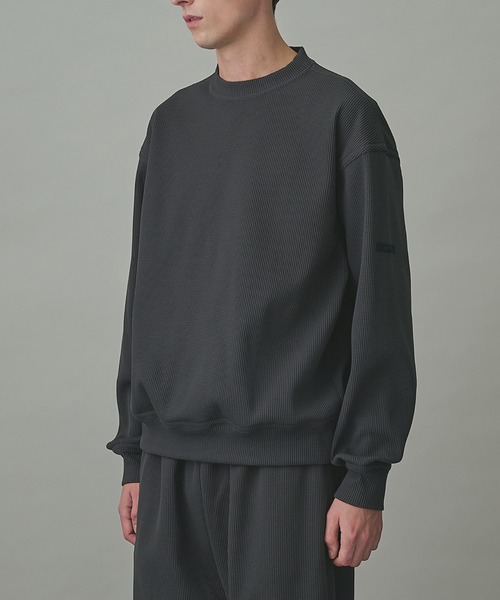 N.HOOLYWOOD/エヌハリウッド】別注 WAFFLE P/O SWEAT（Tシャツ