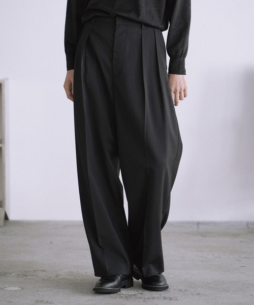 HIGH TWIST PE DOUBLE SUIT（スーツセット）｜WYM LIDNM（ウィム バイ