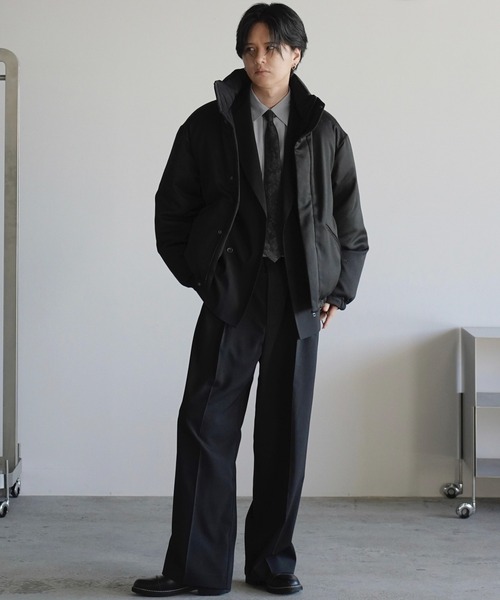 HIGH TWIST PE DOUBLE SUIT（スーツセット）｜WYM LIDNM（ウィム バイ