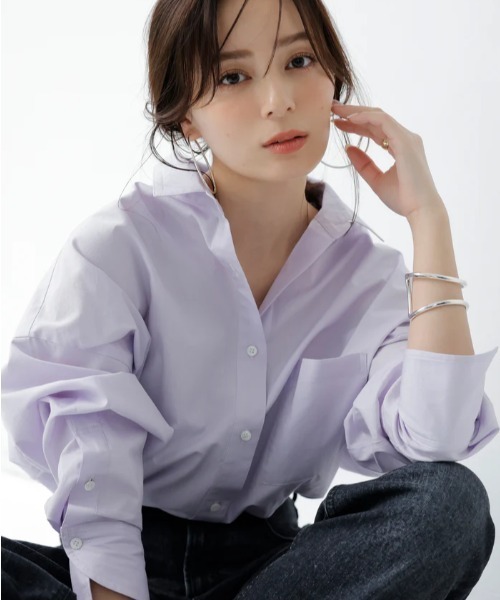 ベストセラー】スタンダードシャツ（シャツ/ブラウス）｜anuans（ア