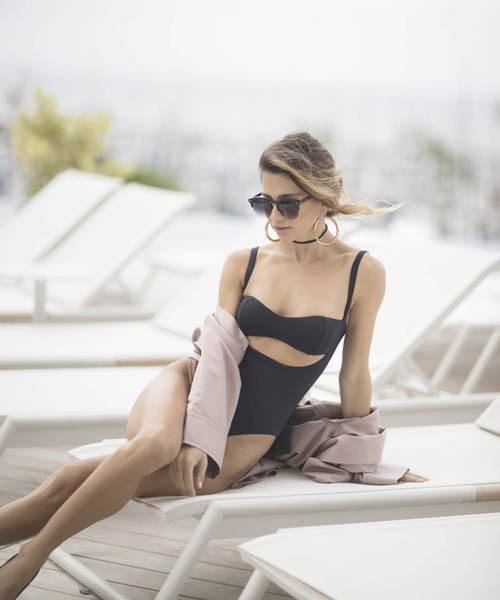 EIMY ISTOIRE（エイミーイストワール）の「AMANDA ONE PIECE BLACK