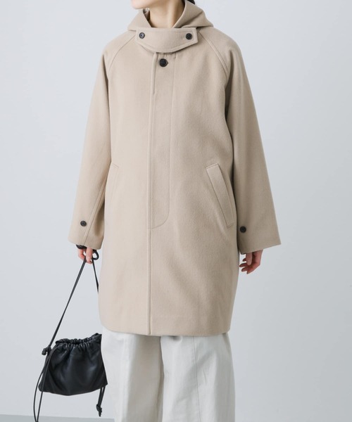 かぐれ（カグレ）の「ウールフードショートコート（その他アウター