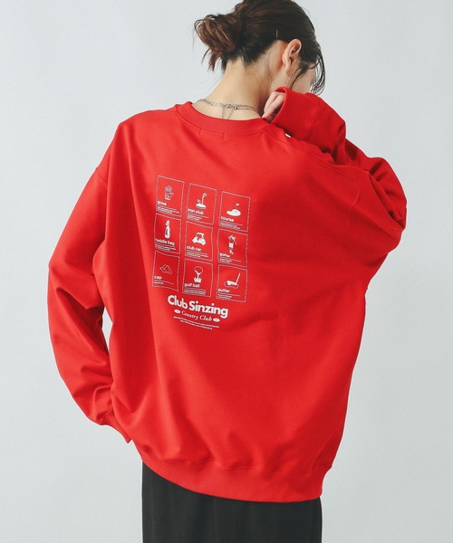 セール】乾きやすいスウェット/プリント/裏毛/116273（スウェット