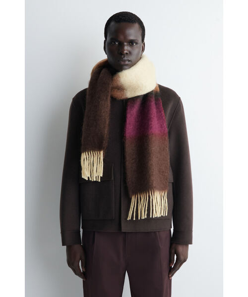 COS（コス）の「フリンジモヘアマフラー（マフラー）」 - WEAR
