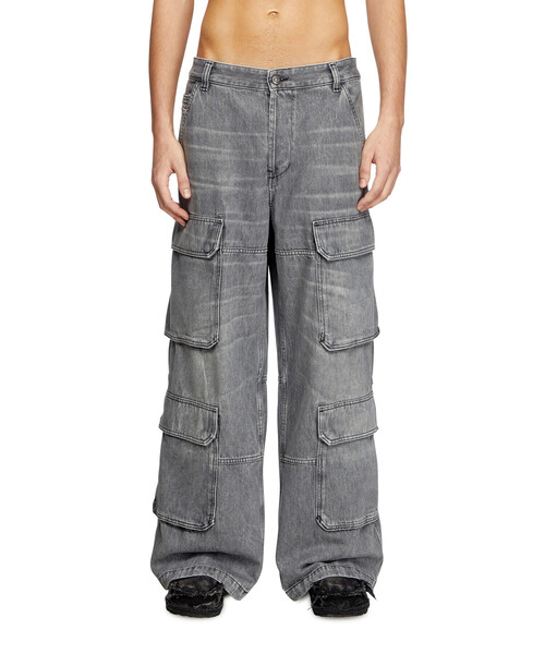 メンズ デニムパンツ D-TOUCH-CARGO（デニムパンツ）｜DIESEL