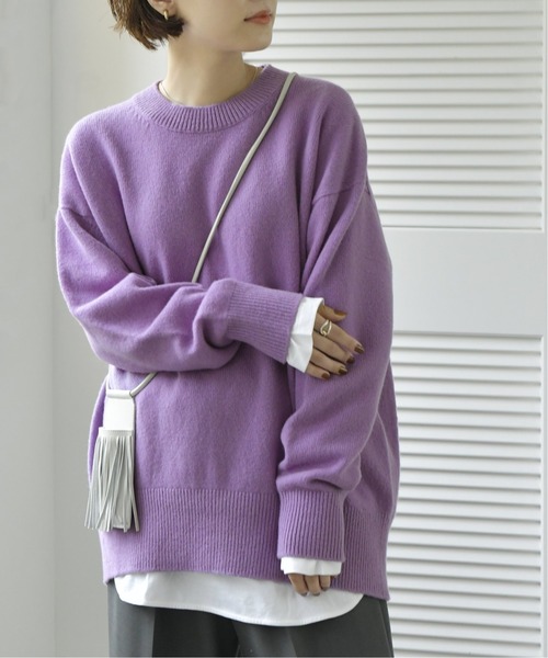 Spick & Span（スピックアンドスパン）の「ウールカシミヤクループル