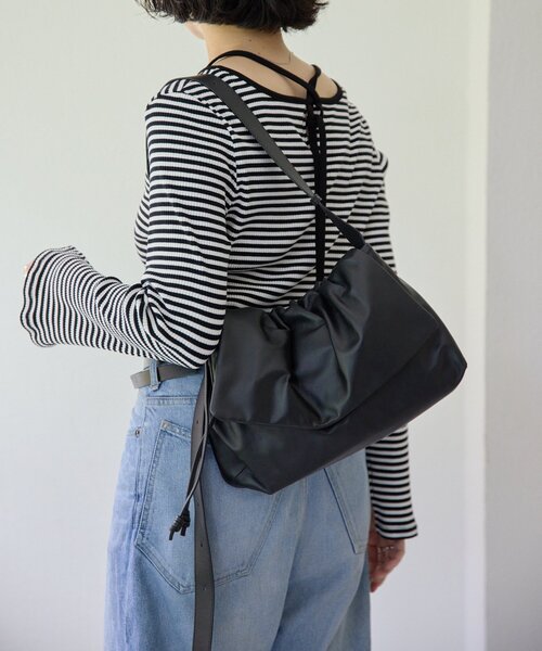 セール】レザーフラップショルダーバッグ（ショルダーバッグ）｜ear