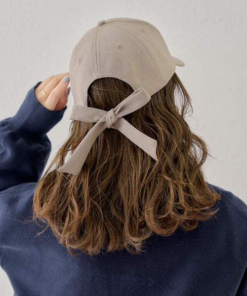 Chico（チコ）の「刺繍入りバックリボンキャップ（ハット）」 - WEAR