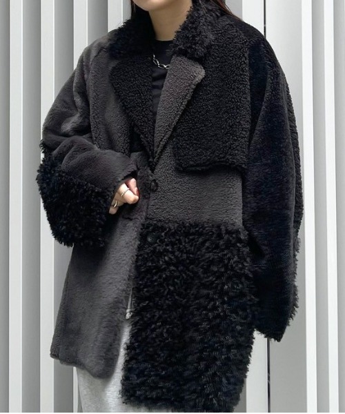 Ameri（アメリ）の「MANY WAY VARIOUS BOA JACKET（その他アウター