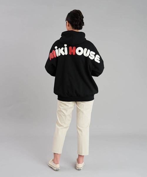 バックロゴパーカー（大人用）（パーカー）｜MIKI HOUSE（ミキハウス