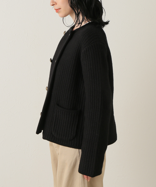 FRAMeWORK（フレームワーク）の「ニットジャケット（その他アウター