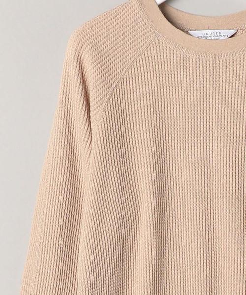 UNUSED（アンユーズド）の「＜UNUSED＞サーマルロングスリーブ