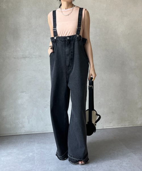 セール】デニムサロペット（サロペット/オーバーオール）｜DouDou