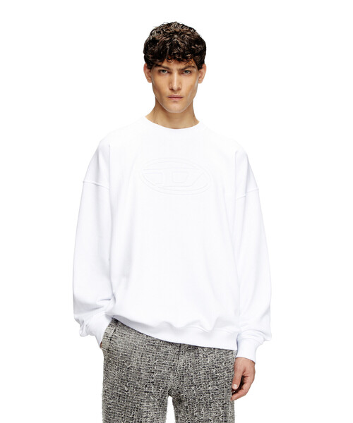 メンズ プルオーバーコットンスウェット S-MART-BIGOVAL（スウェット