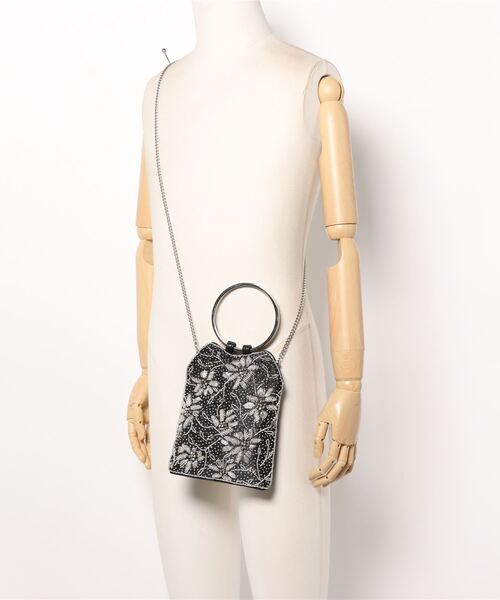 華やか花柄ビーズ刺繍ハンドバッグ | 【公式】form forma(フォルム