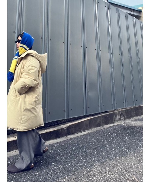 BLACK BY MOUSSY（ブラックバイマウジー）の「hood down coat(フード