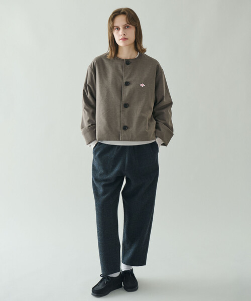 DANTON | 中綿ノーカラージャケット WOMEN（ノーカラージャケット
