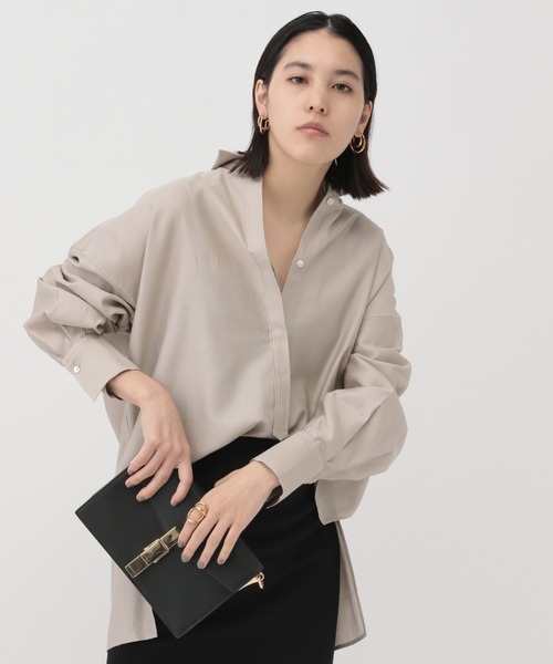 Chaos（カオス）の「クリアモールスキンシャツ（シャツ/ブラウス