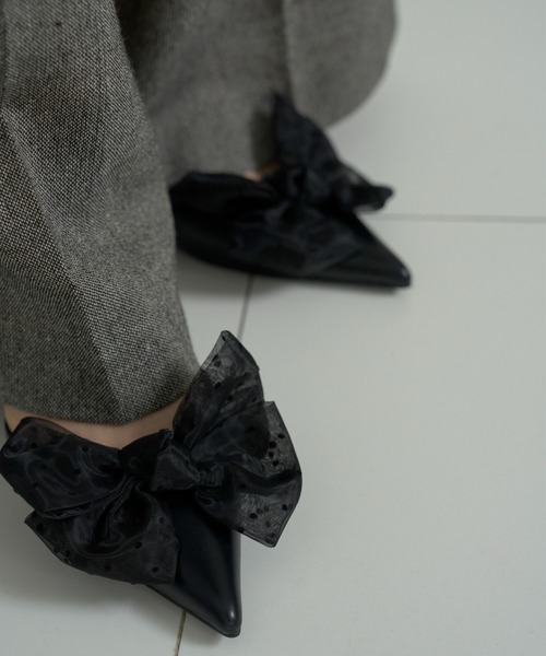 SNIDEL（スナイデル）の「セパレートリボンパンプス（パンプス）」 - WEAR