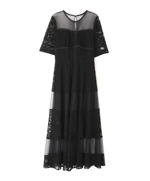 JILL STUART（ジルスチュアート）の「◇チュールミックスレースドレス