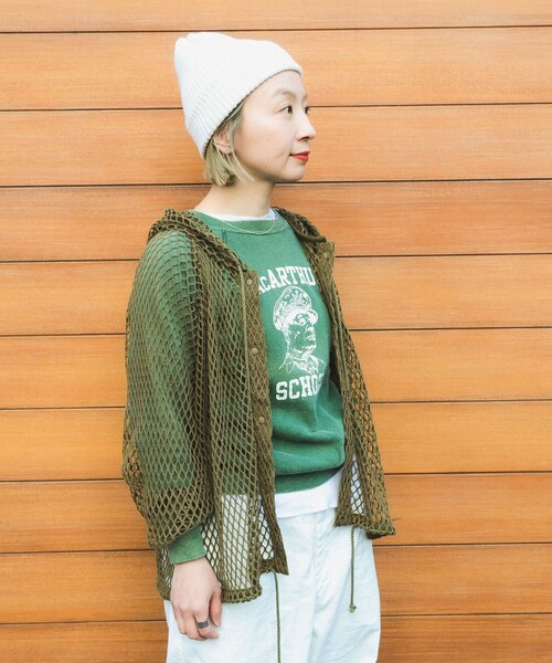 BEAMS BOY（ビームスボーイ）の「ビッグ メッシュ フーディー（Tシャツ