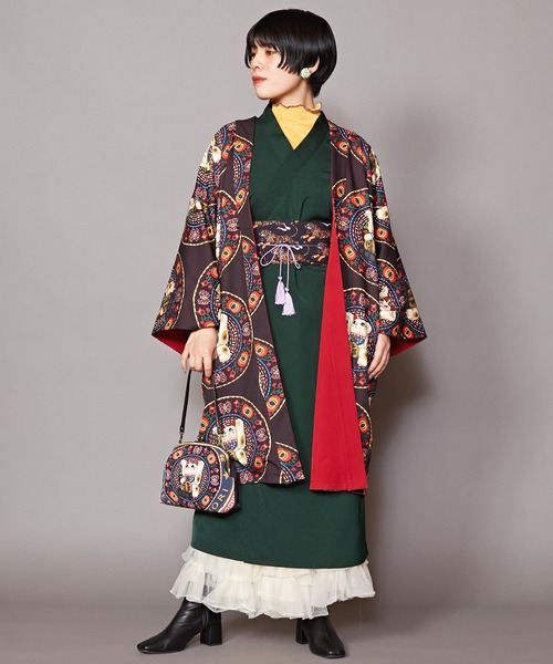 カヤ（カヤ）の「【重宗玉緒×倭物やカヤ】モダン着物羽織