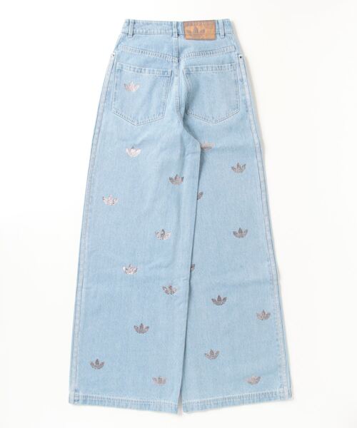 adidas（アディダス）の「デニム ラインストーン パンツ / アディダス